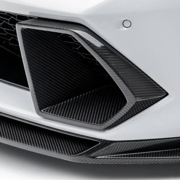 Vorsteiner Air Intake Bezels Mondiale Edizione (Gloss Carbon) for Lamborghini Huracan LP610-4 / LP580-2
