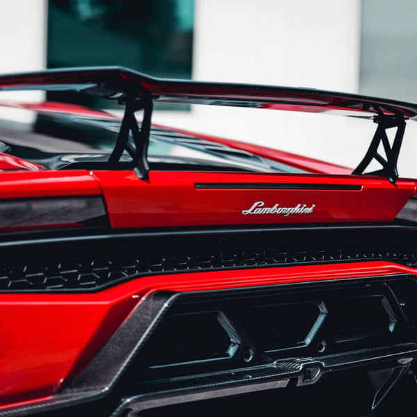 Vorsteiner Wing Blade with Aluminum Uprights Novara Edizione (Gloss Carbon) for Lamborghini Huracan LP610-4 / LP580-2