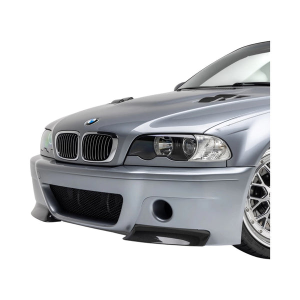 Vorsteiner Front Bumper with 2 Piece Splitter V-CSL (Carbon) for BMW M3 (E46) 2000-2006