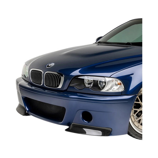 Vorsteiner 2-Piece Front Bumper Splitters V20 (Carbon) for BMW M3 (E46) 2000-2006