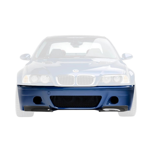 Vorsteiner Front Bumper with 2 Piece Splitter V20 (Carbon) for BMW M3 (E46) 2000-2006