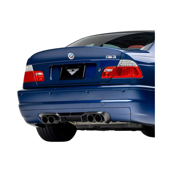 Vorsteiner Rear Diffuser V20 (Carbon) for BMW M3 (E46) 2000-2006