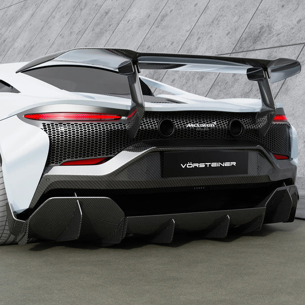 Vorsteiner Rear Diffuser GP-63 (Gloss Carbon) for McLaren Artura 2023+