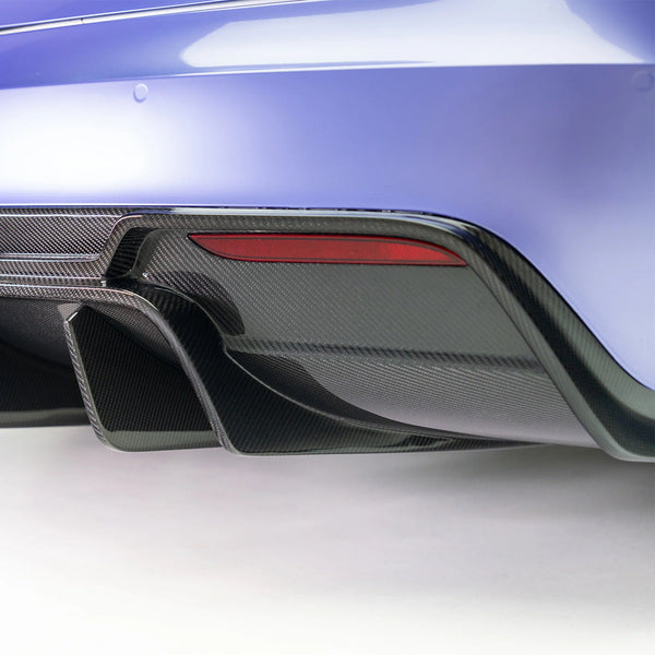 Vorsteiner Rear Diffuser VRS (Satin Carbon) for Tesla Model S Plaid 2021+