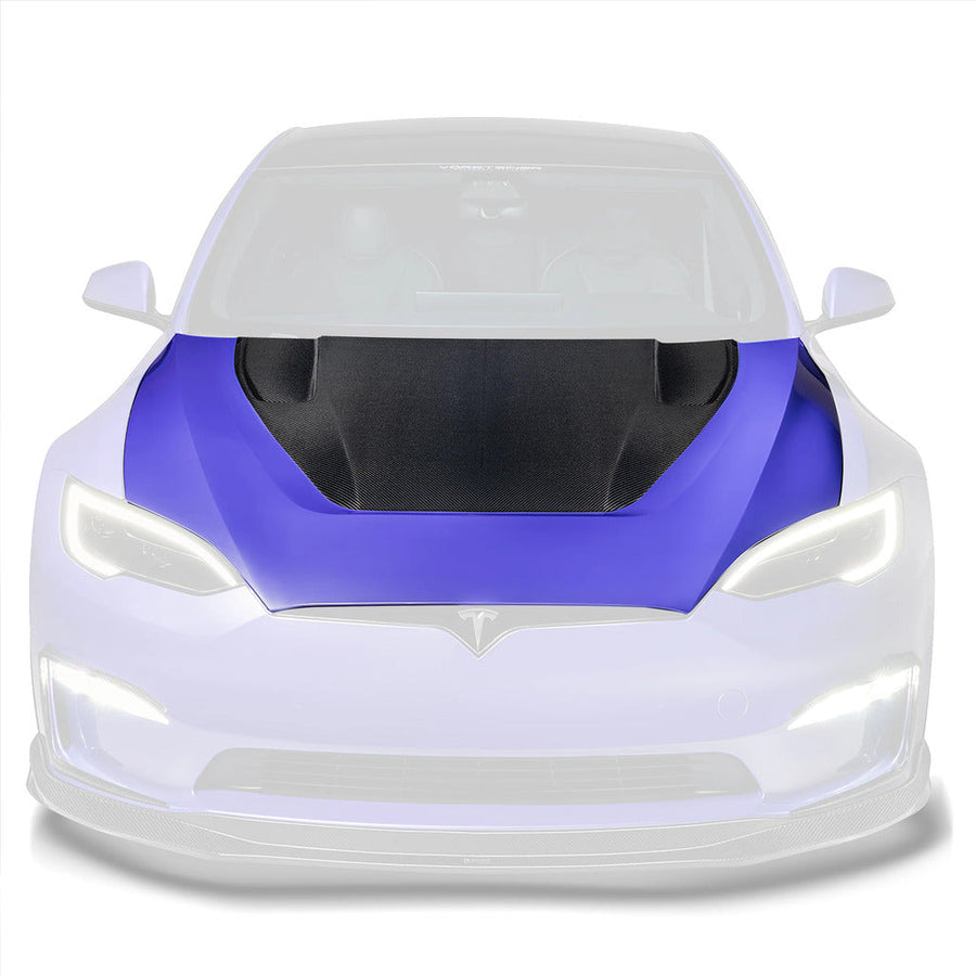 Vorsteiner Hood VRS (Satin Carbon) for Tesla Model S Plaid 2021+